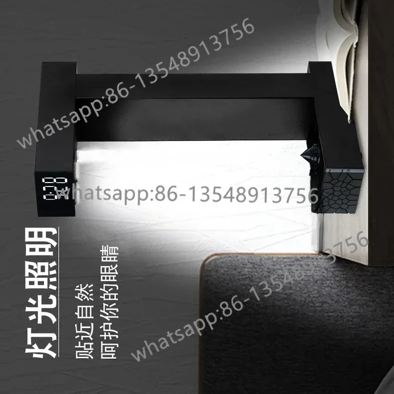 Anti-gravity time hourglass attractive force suspension water droplet backflow office ornament small stock