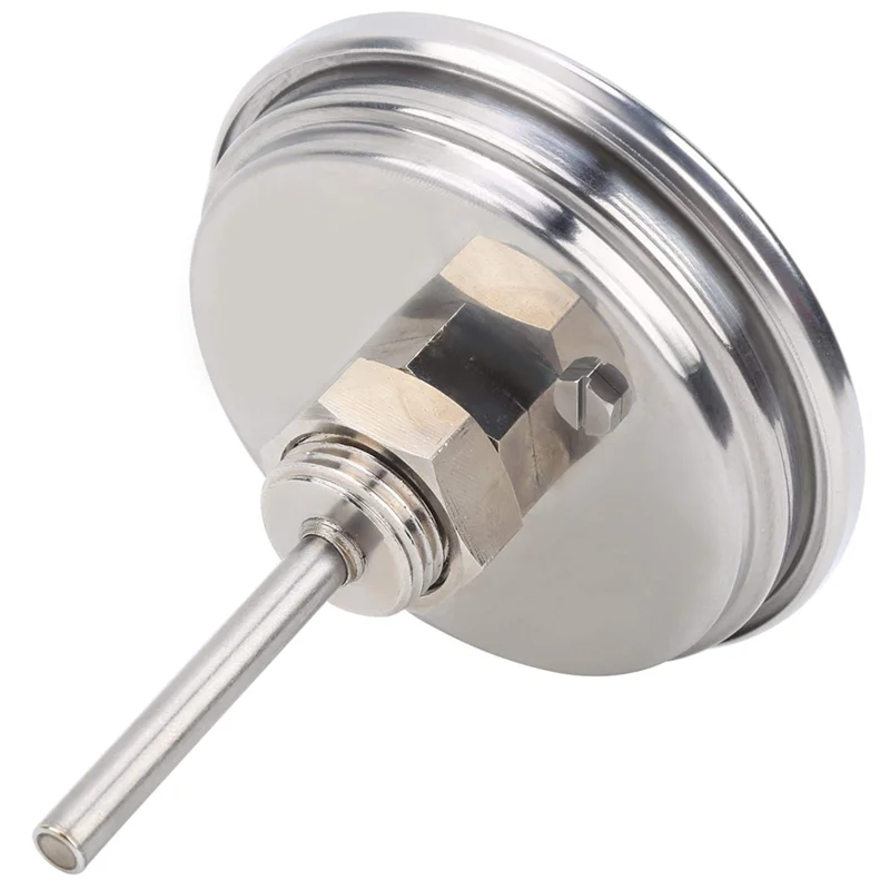 

【Berserk】For Metallurgy Grill Smoker 1/2In Thermometer IP55 High Temperature For Family Barbecue Chemical