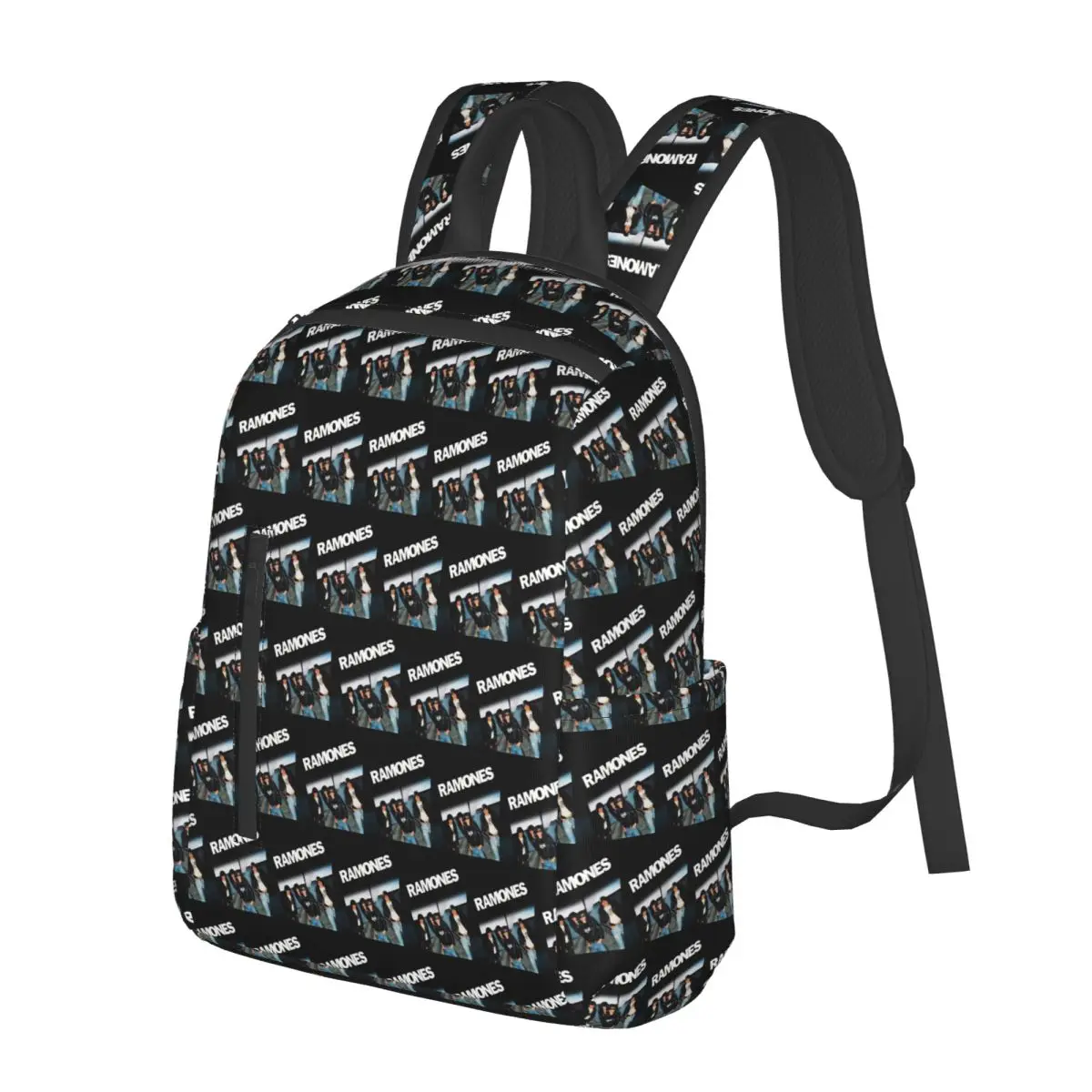 

70s Band Punk Rock Music Student Backpack School Bag Hiking Travel Daypack for Men Women Bookbag Shoulder Bags