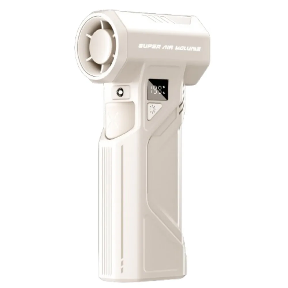 

130000 RPM Turbo Violent Fan 100 Speed with Flashlight Powerful Dust Blower High-Speed Digital Display Brushless Motor