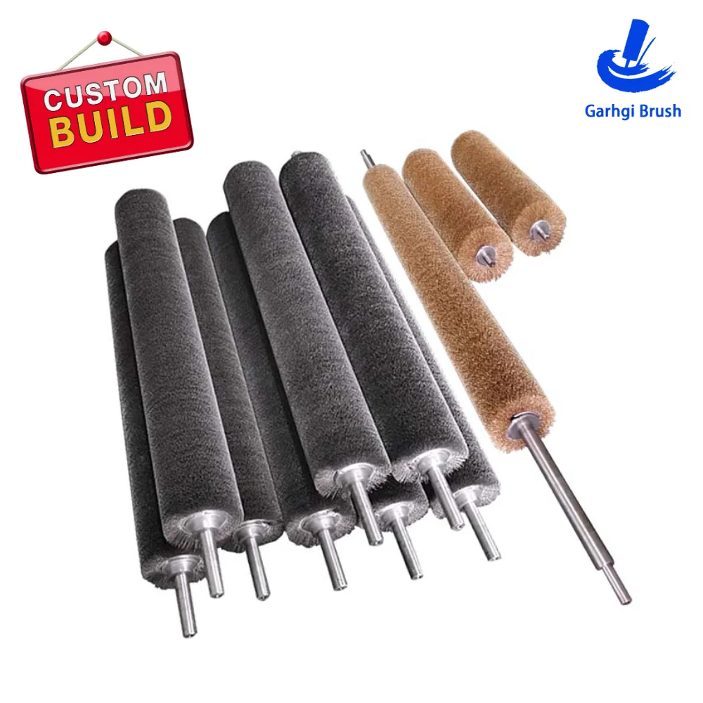 Nylon-Kehrwalze Bruhes Black Industrial Drum Circular Brush Road Surface Car Parks Finishing Polishing Cleaning Machinery – Detail 12