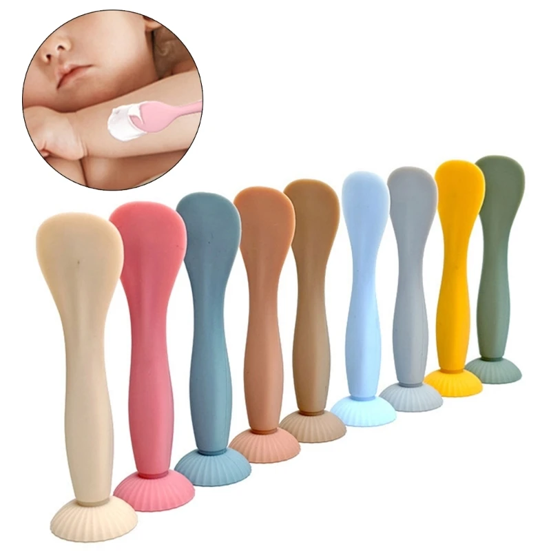 Mess Frees & Long Lasting Diaper Cream Spatula Silicone Diaper Cream Applicator Durable Silicone Applicator for Precise