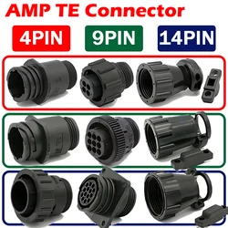 Tipo AMP/TE de 4/9/14 pines 182919 -1 206153 -1 182647 -1 Conector de clavija de sensor automático SMT para automóvil SMEMA, enchufe 4P con pin