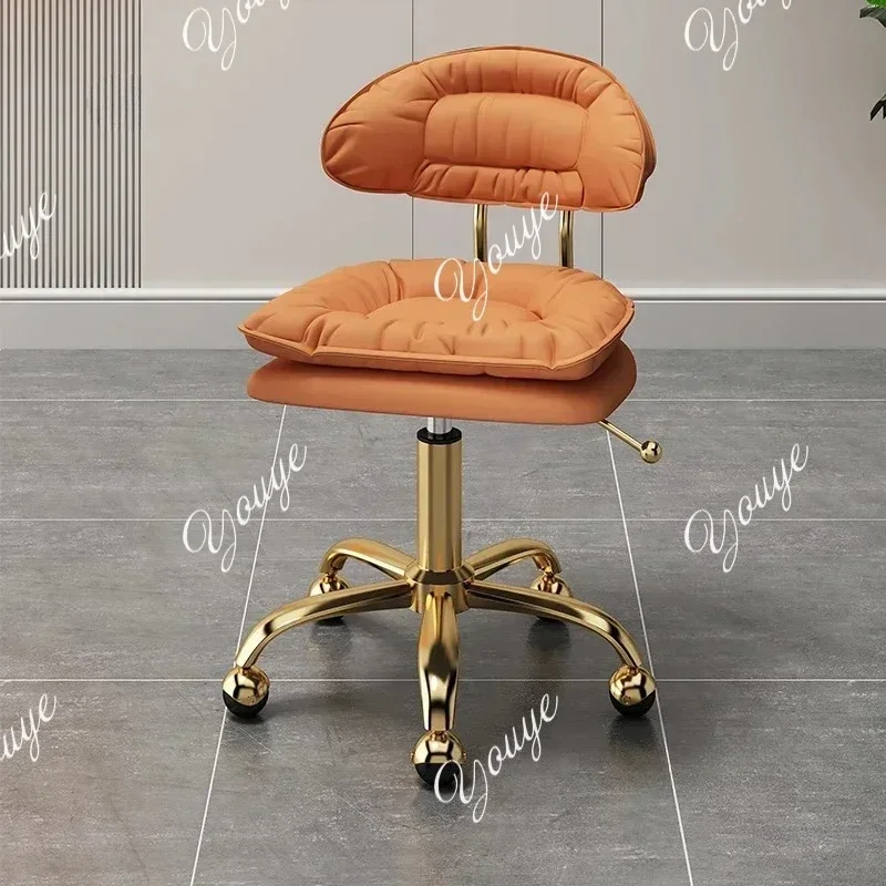 

C49 Italian Professional Barber Chairs For Beauty Salon Furniture Barber Chair Minimalist Lift Backrest Salon Chair For Hair Sty