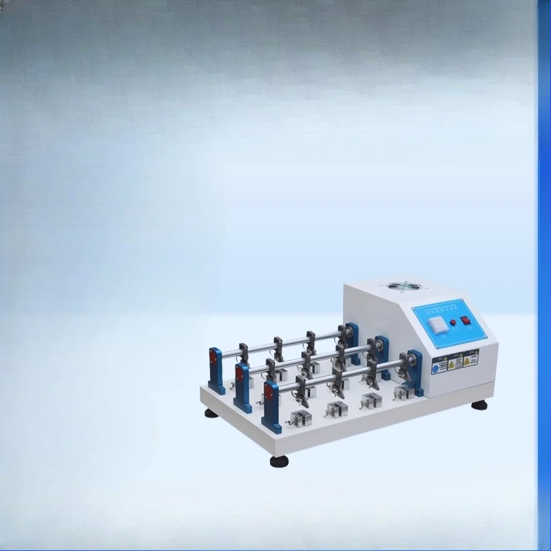 

6 groups/12 groups Leather folding resistance tester Flex resistance tester Fabric leather leather tortuous resistance flex