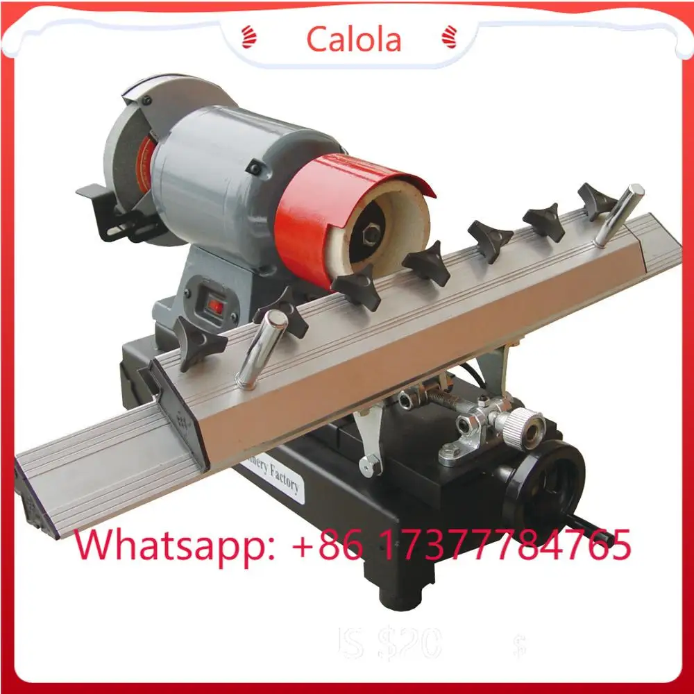 Woodworking Straight Line Grinder Mini Disc Blade Sharpening Machine