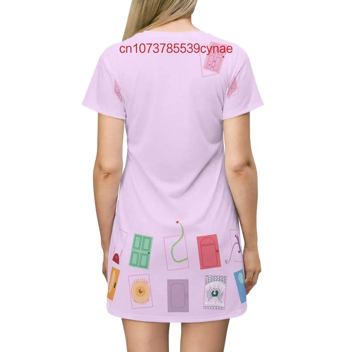 Disfraz de Disney Monsters Inc, vestido de mujer con estampado 3D, vestido de manga corta, moda de verano, vestido Sexy Y2K para mujer