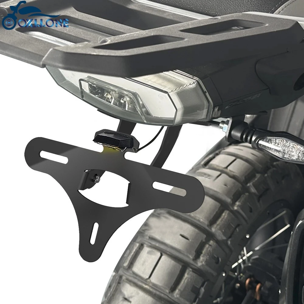 

For CFMOTO CF 450 MT 450MT MT450 2024 2025 2026 License Plate Holder Bracket 450MT Rear Licence Tail Tidy Fender Eliminator Kit