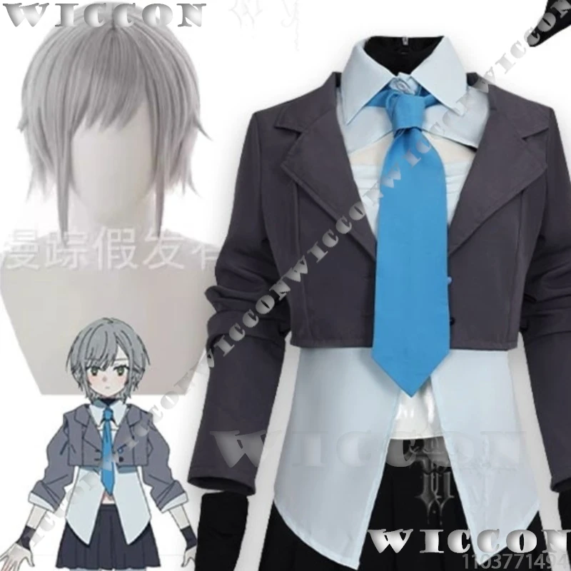 Project Sekai School Uniform Cosplay Hoshino Ichika Hinomori Shiho Tenma Saki Halloween Women Dress Festival Fancy Comic Con