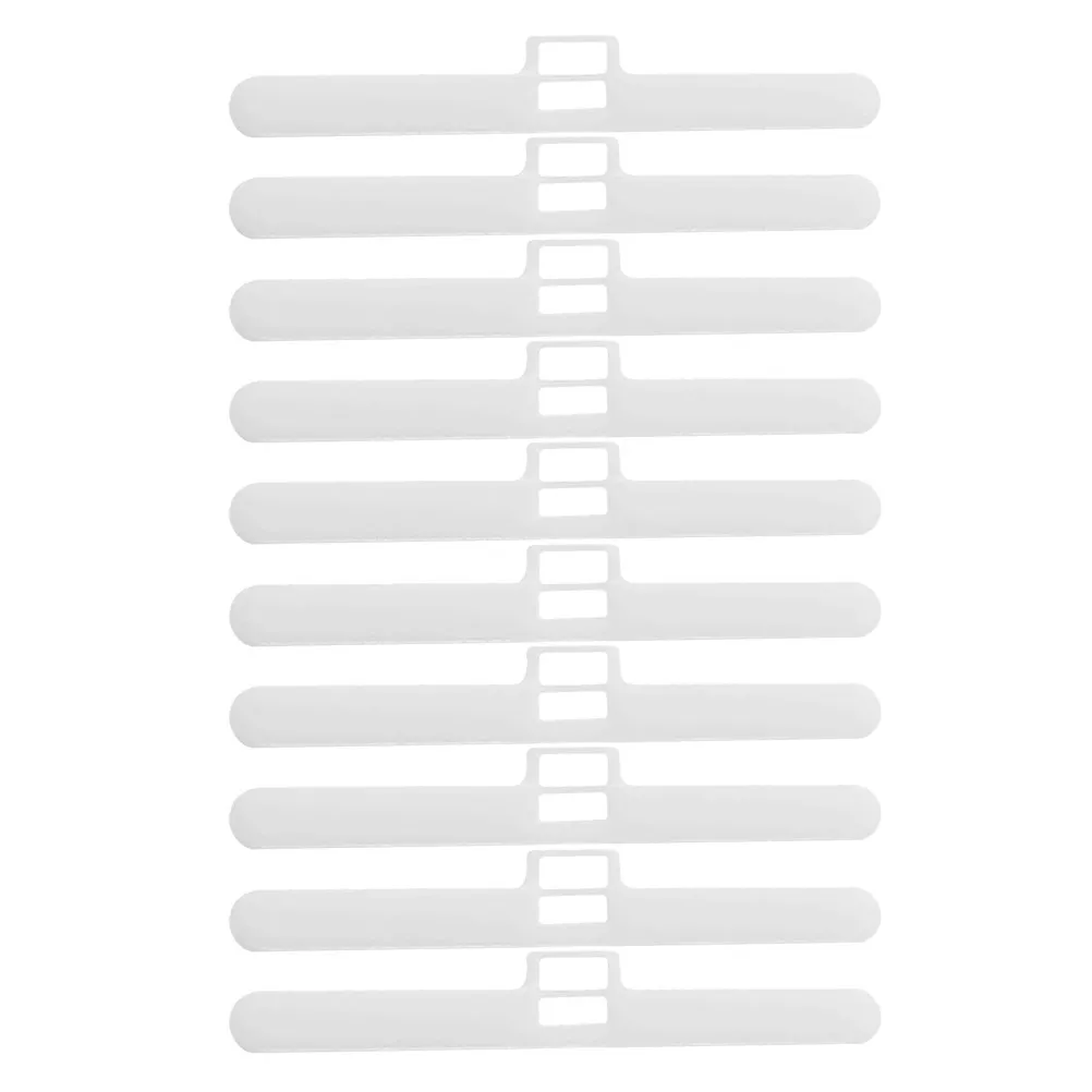 10Pcs Vertical Blind Repair Tabs Dual Hole Design for Smooth Sliding High Strength Wear Resistant Replacement Parts for Vertical