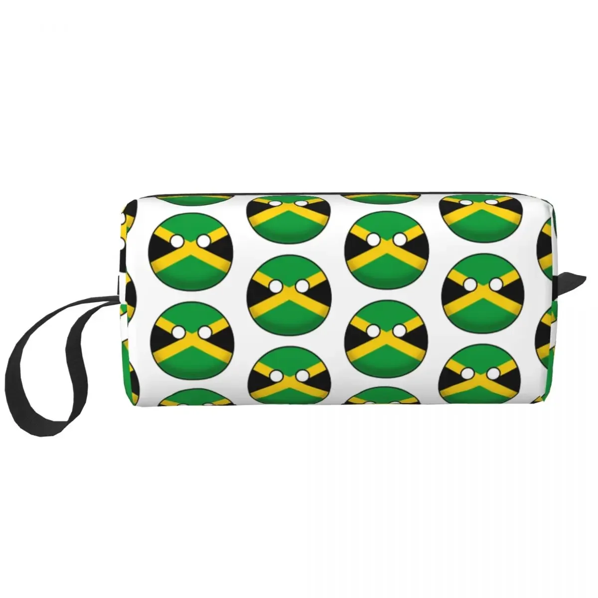 Jamaica Countryball Pencil Cases Big Capacity Pen Bags Pen Box Pencil Pouch For Boys Girls Students Stationery Makeup Bag