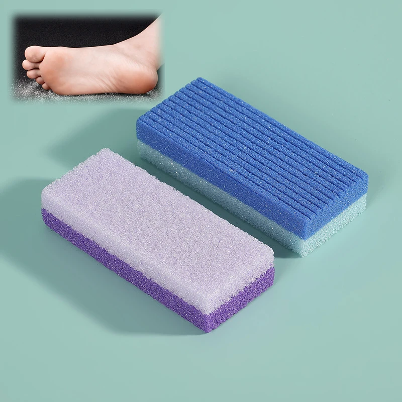 1pcs Reusable Foot Pumice Sponge Stones Foot Care Callus Exfoliate Hard Skin Remover Pedicure Scrubber Scrub Manicure Tools