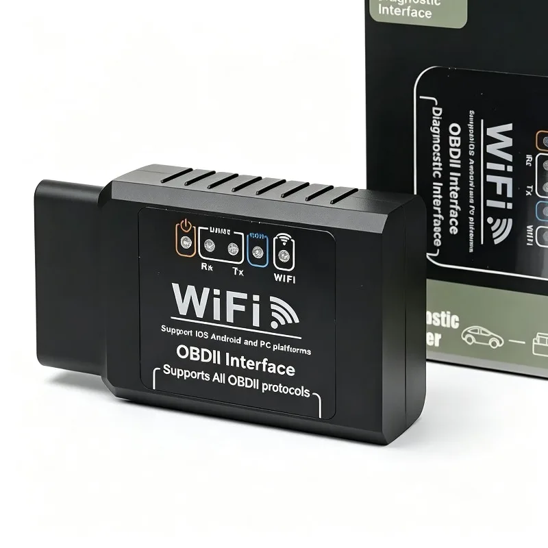 OBD2 Scanner Compatible with IPhone IOS Android Wireless Car OBDII Code Reader Diagnostic Tool WIFI ELM327 V1.5 Car Accessories