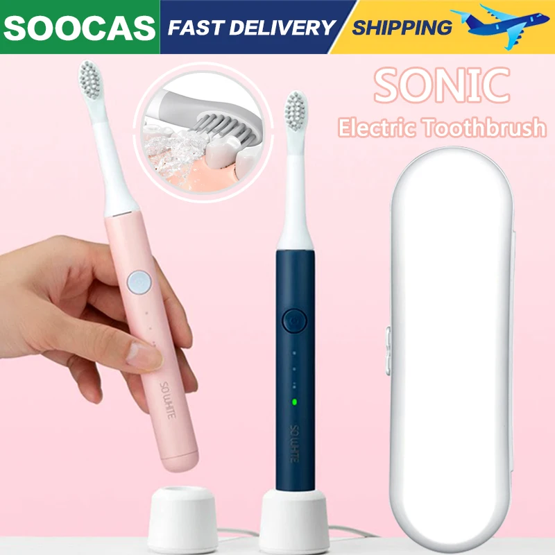 

SOOCAS EX3 Electric Toothbrush Youpin Sonic Toothbrush for Children Inductive Charge IXP7 Waterproof Oral Tooth Cleaning Tools