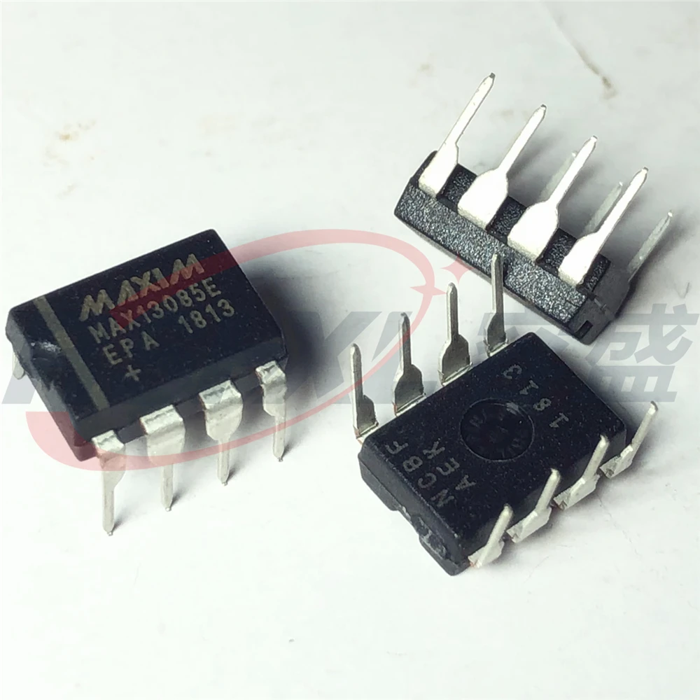 10 unids/lote MAX13085EEPA + MAX13085E DIP-8P nuevo + 5,0 V + 15 -15 kV transceptor de RS-485/RS-422 de intercambio en caliente a prueba de fallos con protección ESD