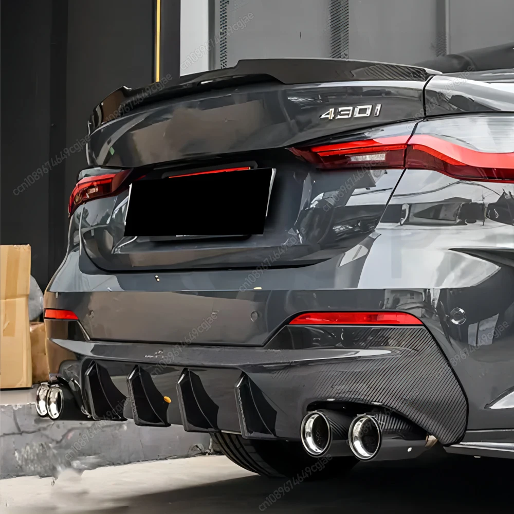 Estilo M4 para BMW 4 Series G22 420i 430i 420d 430d M440i M440d alerón trasero kits de carrocería Tuning alerón trasero 2020-2024