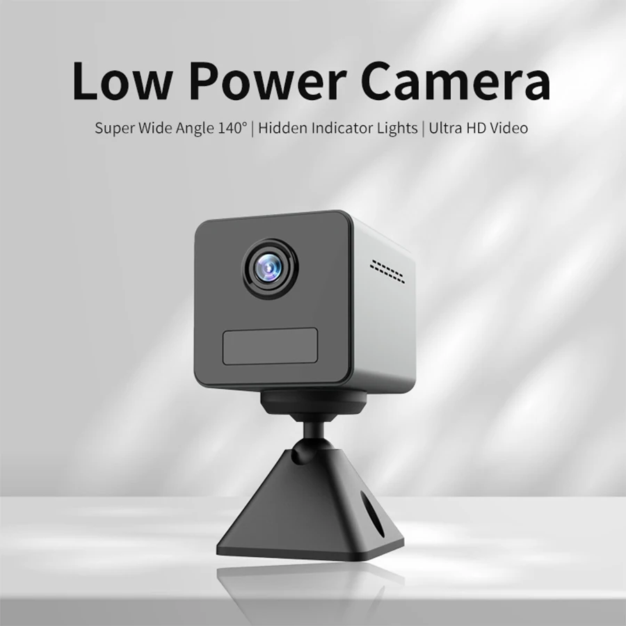 High quality 1296P WiFi mini camera, action camera,motion detection, smart home camera - sleep standby, remote wake-up