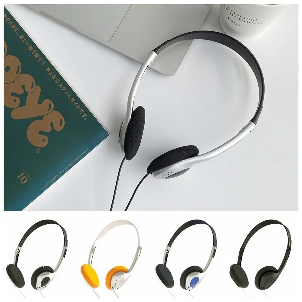 

Personality Retro Y2k Personality Retro Headset Overhead Earbuds Over Earbud Over Earbud Ear Headset HIFI Sound Portable