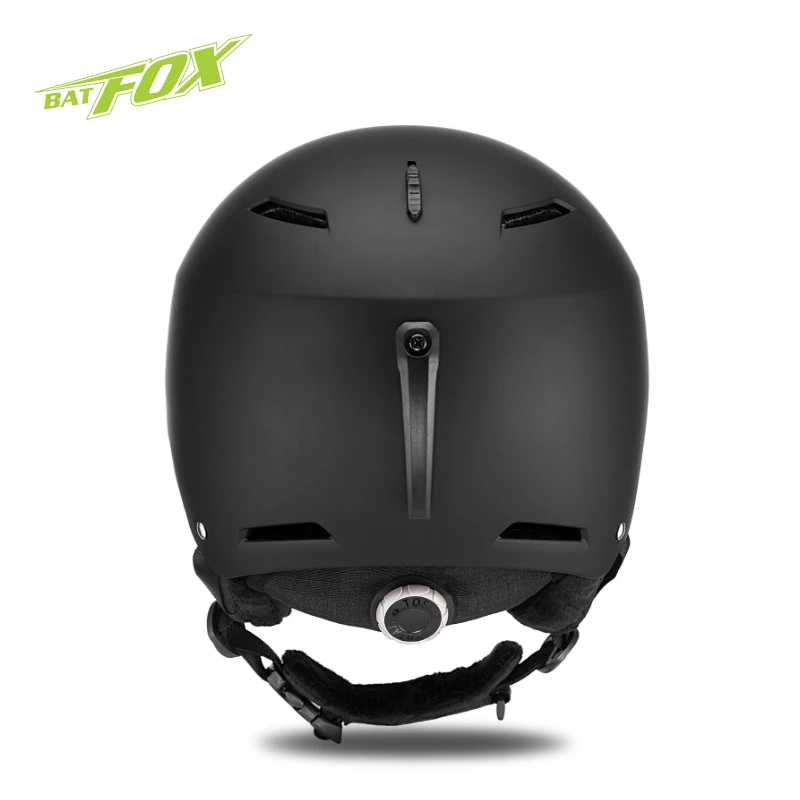 

BATFOX Pro лыжный шлем для взрослых, цельный ударопрочный защитный вентиляционный шлем, регулируемые очки, совместимые с унисекс, сноуборд, мотозащитный шлем