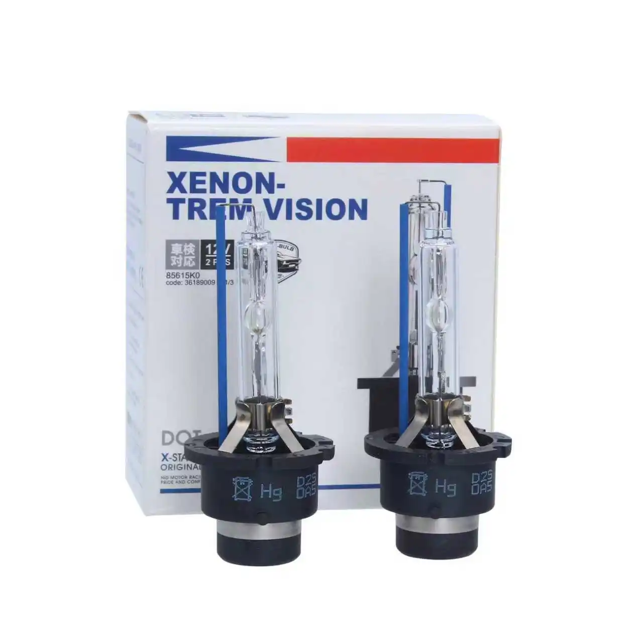 One pair D2S D4S xenon bulb 12V 35W HID lamp 3000K 4300K 6000K 8000K 10000K Car headlight Fog lamp