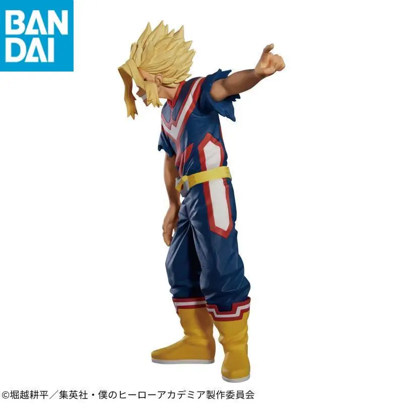 

Original Genuine Bandai Namco Banpresto My Hero Academia The Amazing Heroes Plus All Might True Form Pvc Action Figure Model Toy
