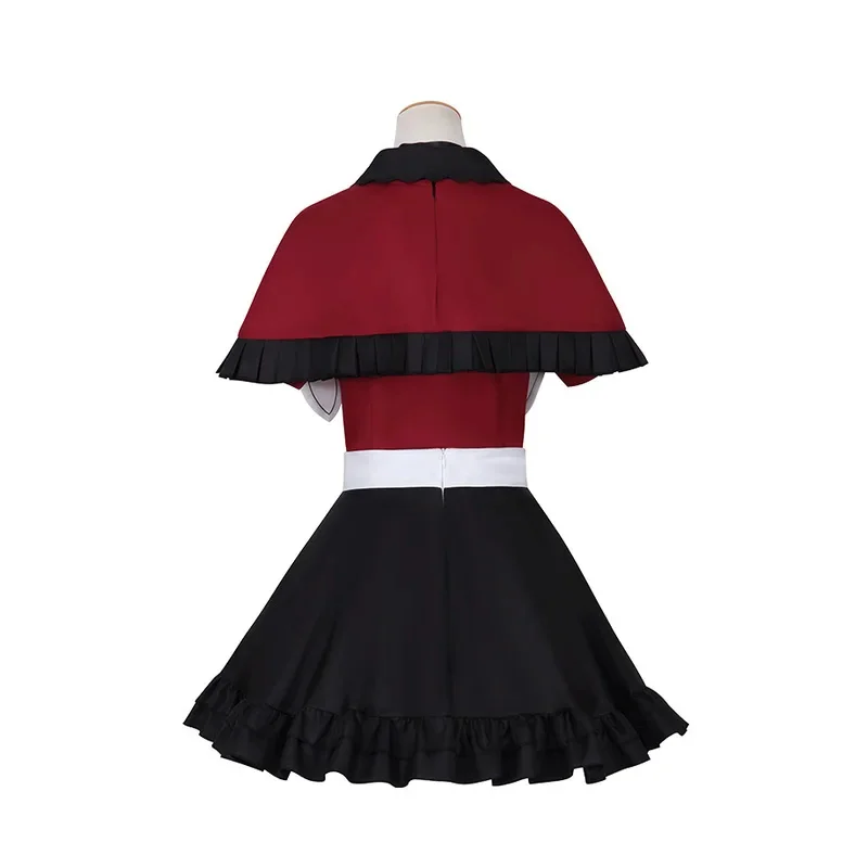 Kostum Cosplay Oshi no Ko Ruby Hoshino Arima Kana Mem Cho 2025, Wig, Kostum Penyanyi, Pakaian Pembantu Penyihir, Kostum Wanita untuk Halloween