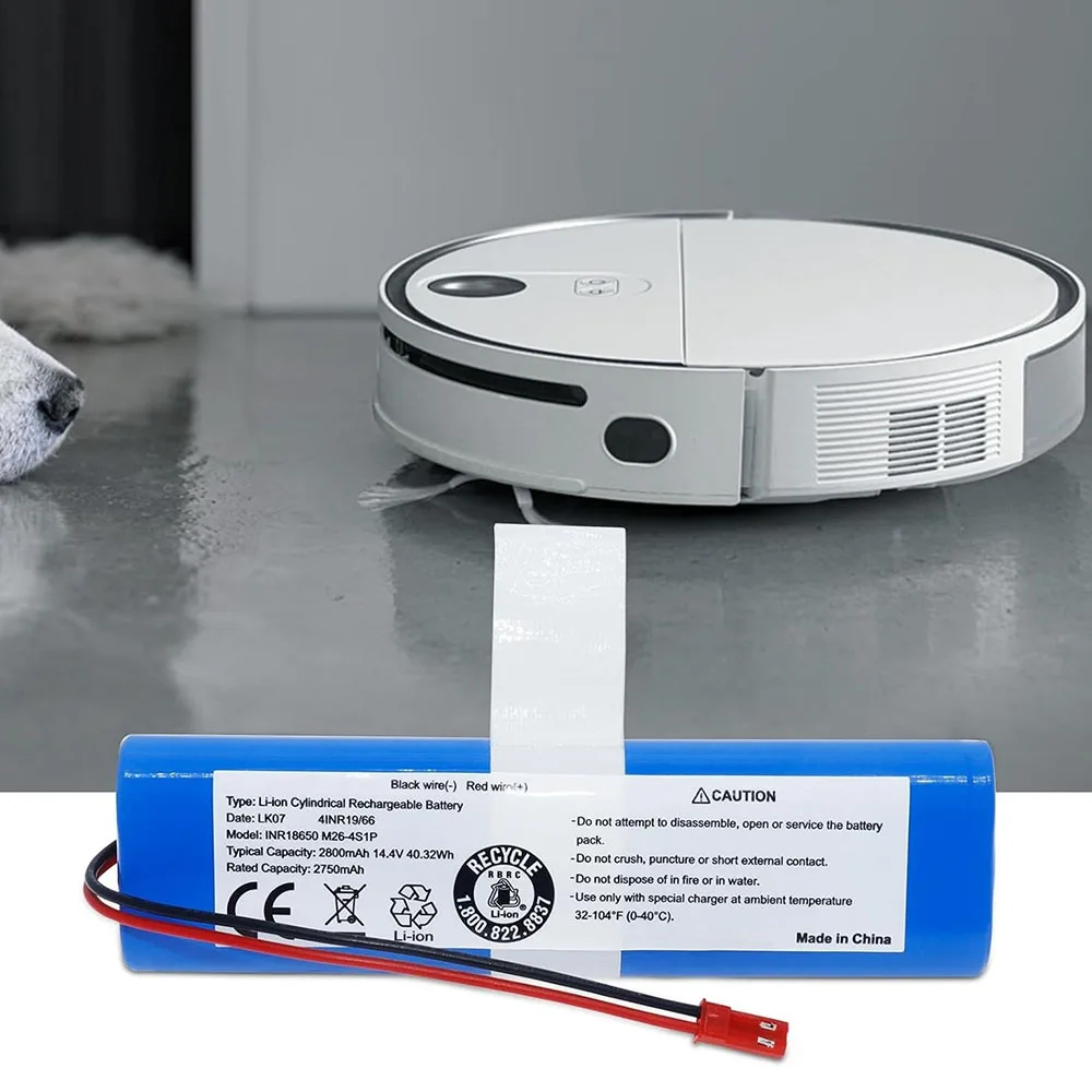 بطارية بديلة عالية الجودة 14.4 فولت 3500 مللي أمبير في الساعة لـ ILIFE V3s Pro V5s Pro V8s B5 Max PX-B010 18650B4-4S1P-AGX-2