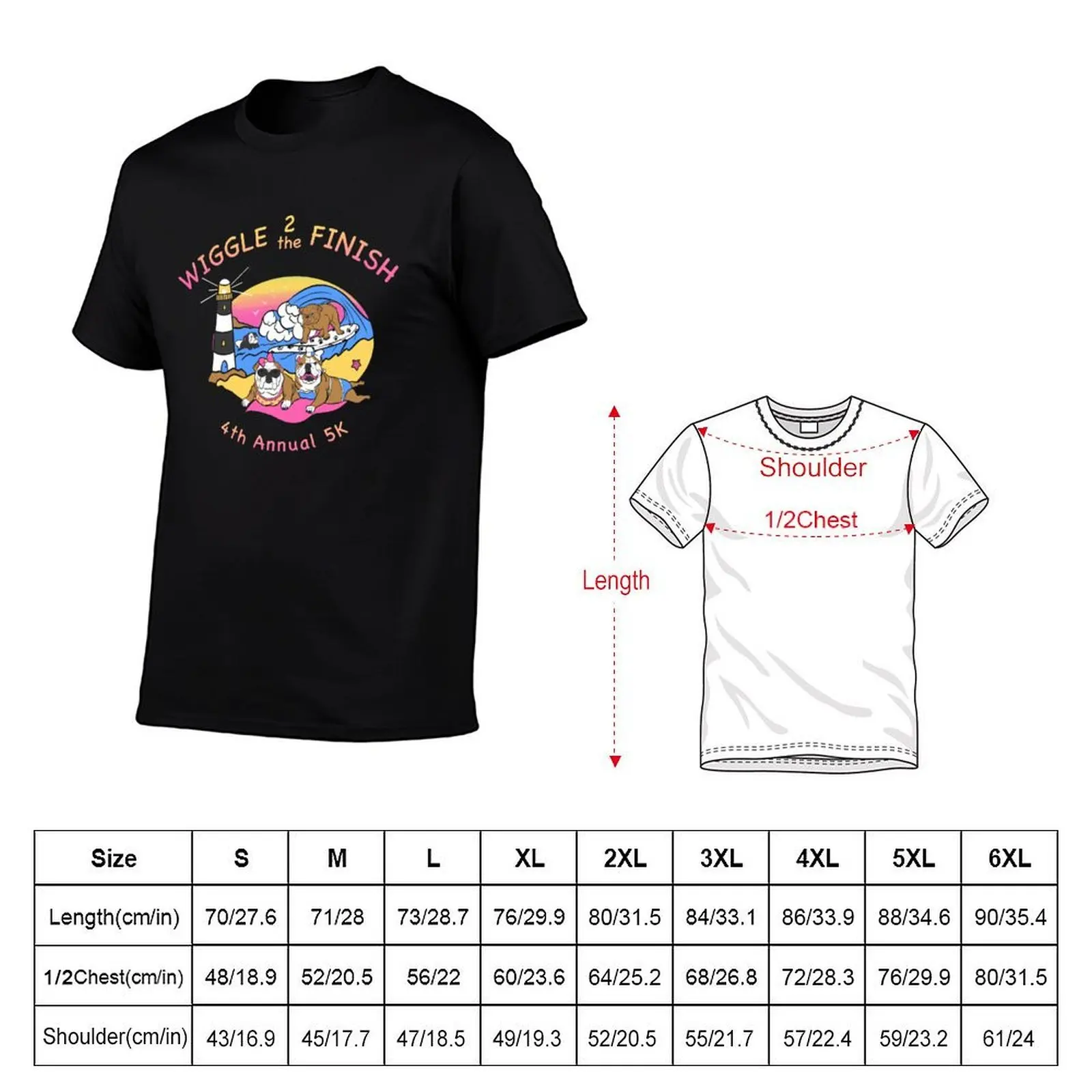 Wiggle 2 the Finish T-Shirt korean fashion hippie clothes mens vintage t shirts