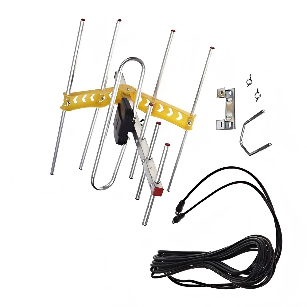 

100 м уличная антенна Smart TV с цифровым усилением 8 яргов спутниковый HD-телевизор дальнего действия UHF VHF HDTV