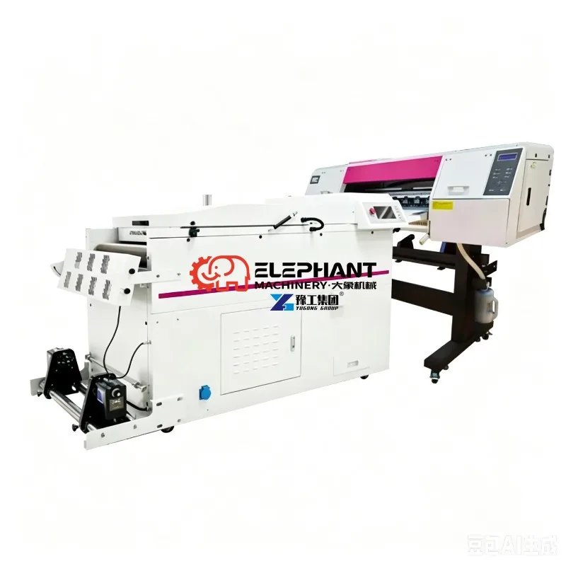 DTF Digital Inkjet Printer PET Film Heat Transfer Printing Machine for Custom T-shirt Garment Fabric Print Shop Equipment