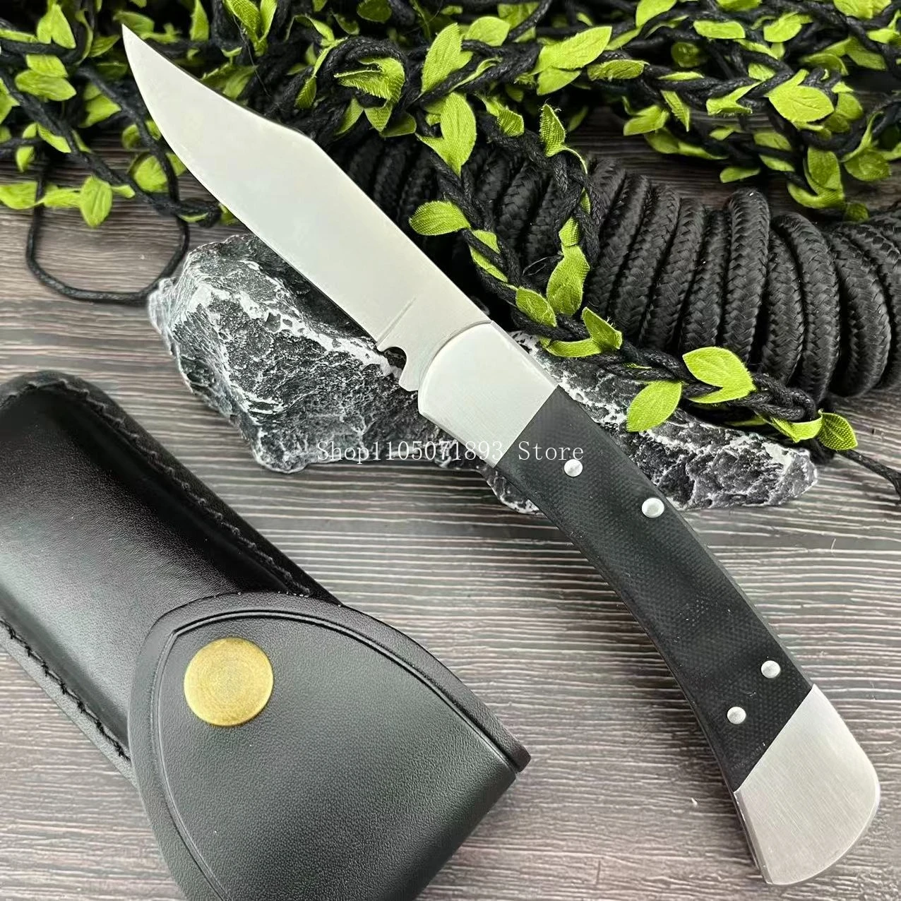 التكتيكية في الهواء الطلق التخييم سكين للفرد متعدد الصيد الدفاع عن النفس القتالية سكين جيب G10 مقبض البرية بقاء EDC سكين #6