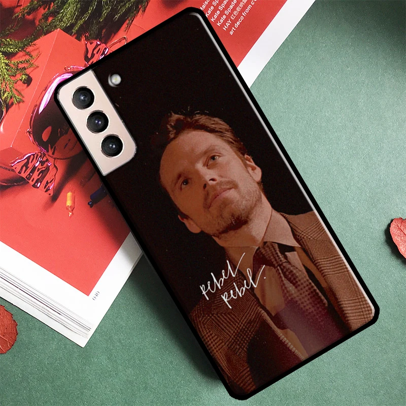 Sebastian Stan Phone Case For Samsung Galaxy S21 S20 FE S8 S9 S10 Note 10 Plus Note 20 S22 S23 Ultra Cover