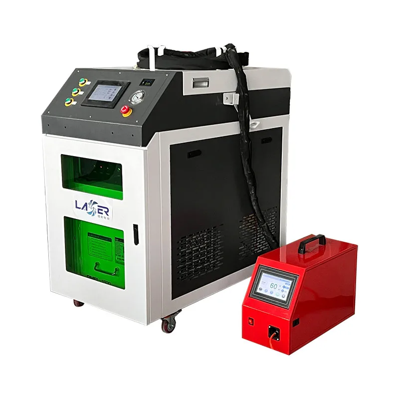2024 Nuovo Pulitore Laser 1500w 2000w Macchina per la Pulizia della Ruggine Pulitore Laser a Fibra Pulitore Macchina di Saldatura per il Metallo 2000w 3000W