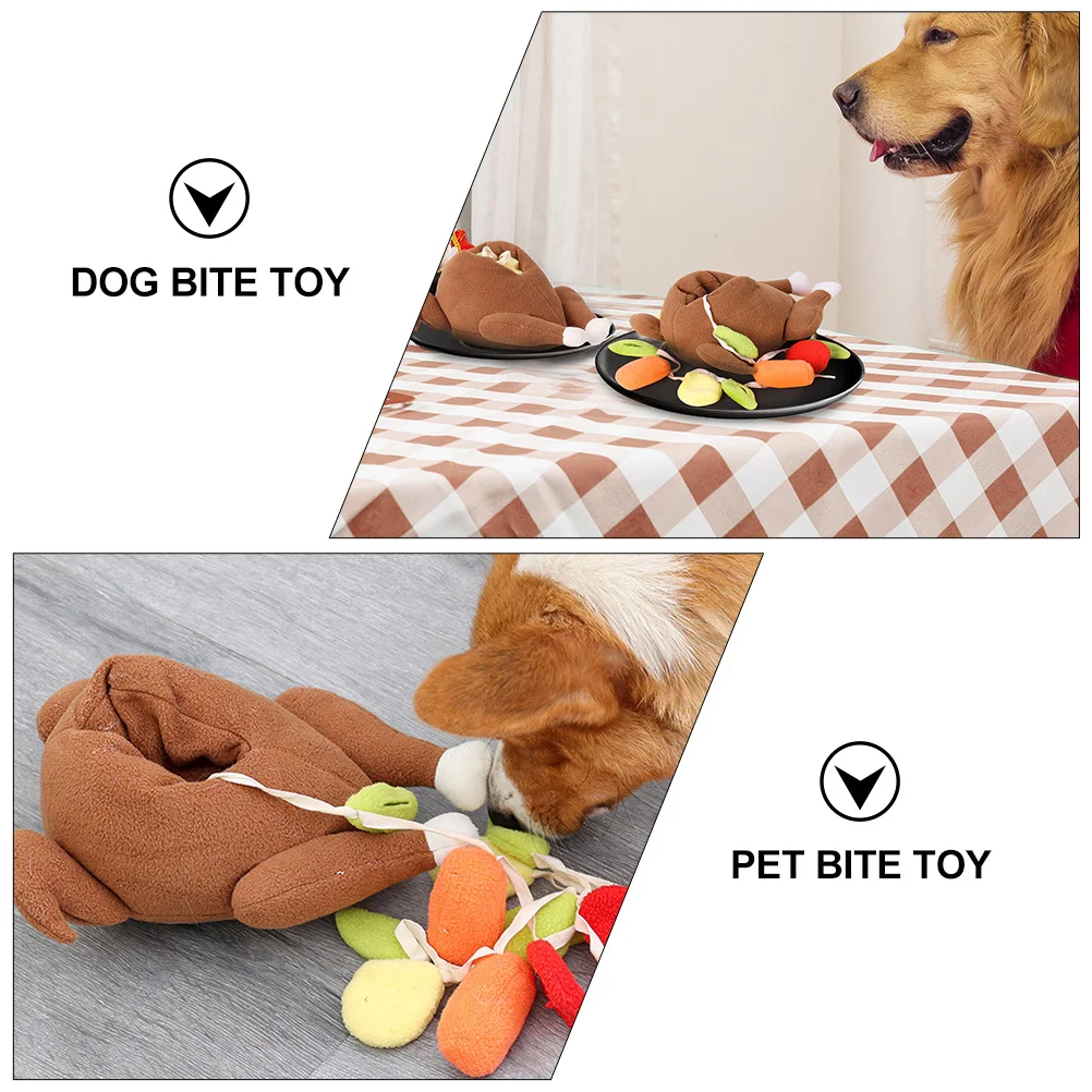 Bite Pet Plush Toys Dog for Small Dogs Lamb Chops Polar Fleece Large Training Teething