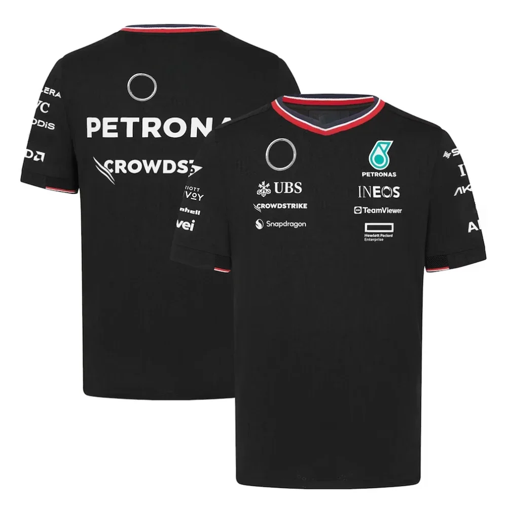 2024 The Latest F1 Racing Wear 3D Printed Street Wear Sports Plus Size Men's T-shirt Children's Shirt