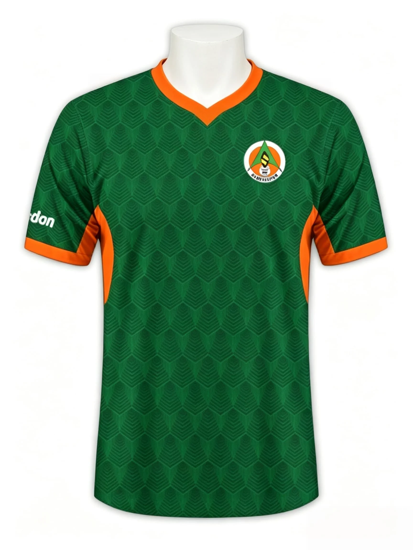 Men Alanyaspor Home Soccer Jersey V-neck Short Sleeve Football Shirt  Quick Dry Fan Match Training Uniform Tops Family Matching