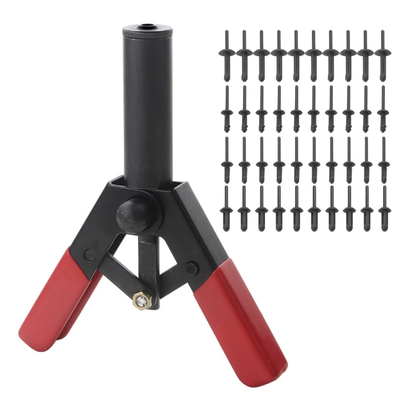 

Heavy Duty 41pcs Manual Riveter Set Easy to Use Rivet Tool set for Efficient Metal Joining in construct & Repairs