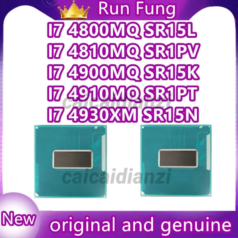 

I7 4610M SR1KY I7 4800MQ SR15L I7 4810MQ SR1PV I7 4900MQ SR15K I7 4910MQ SR1PT I7 4930XM SR15N Новые оригинальные процессоры в наличии