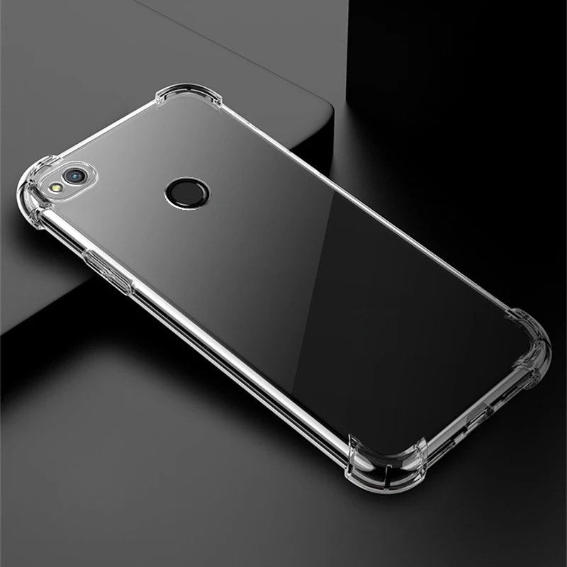 Clear Transparent Phone Case For Huawei Honor 9 Lite Case Honor 8 9 Lite Shockproof Soft Back Cover Siliocne Case For Honor 9 8