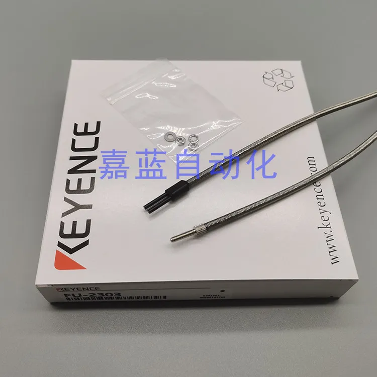 KEYENCE FU-2303 Stainless Steel Pressure Resistant M3 Diffuse Reflection Type Fiber Optic Sensor New Supply