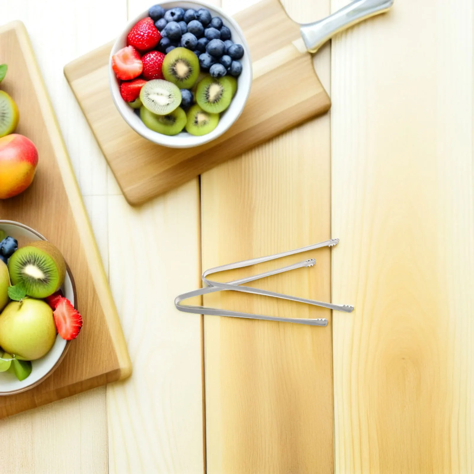 

2pcs Eggshell Fragment Picker Precision Egg Preparation Tool For Bakers Gadget Silver Portable Lightweight Egg