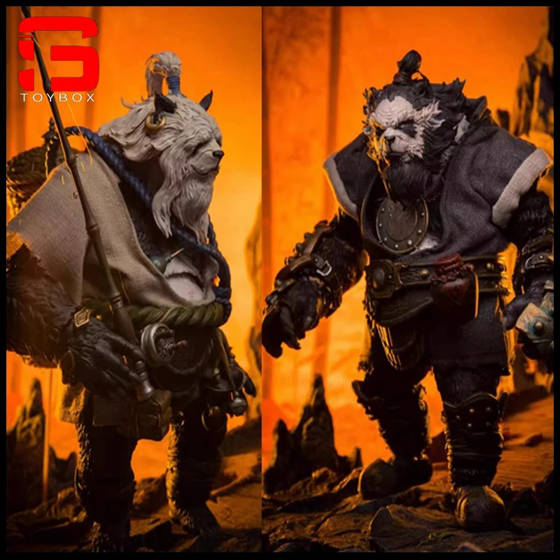 

Maestro Union 1/12 Panda Brothers Yin Yang Action Figure Model Anime Figurine Model Full Set Collectible Toy