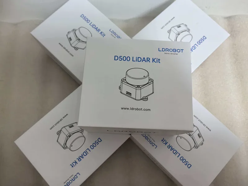 LDROBOT TOF laser Radar light and small Lidar Scanner 360° Scanning D500 Lidar kit support ROS1 and ROS2