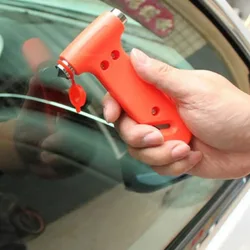 Car window breaker safety hammer tool car broken glass escape car multi-function window glass