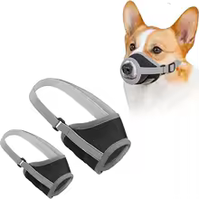 Breathable Mesh Puppy Big Dog Muzzle Prevent Biting Barking Pet Accessories