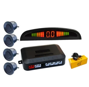 

Car Parking Sensor System for 24V vehicles, buses Black ABS Backup Monitor Detector Assistant