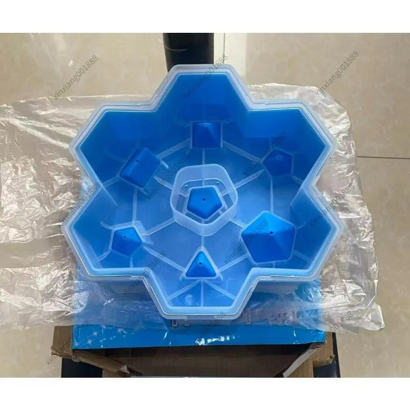 For Dice Ice Cube Mold Dragon And Dungeon Silicone Ice Tray DIY Dice Shape Maker For Bar Party Table Game