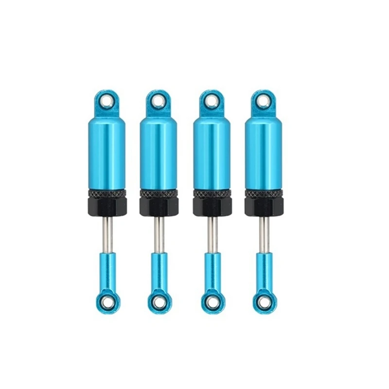 4Pcs Metal Shock Absorber Damper For WPL C14 C24 MN D90 D99 D99S MN90 MN98 MN99S RC Car Upgrade Parts Accessories