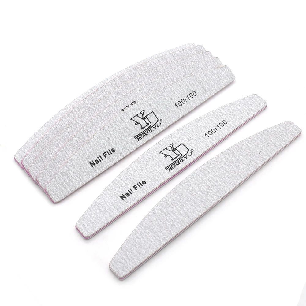 5/25 sztuk/partia Szara Pilnik do Paznokci 80/80 100/100 100/180 150/180 180/240 Gradacja Zestaw do Manicure Akcesoria do Paznokci Usuwający Lakier Żelowy Polerka Pilniki