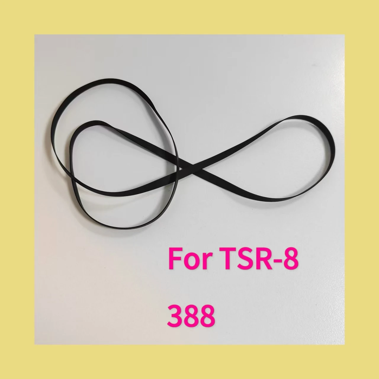 A Belt For TASCAM TSR-8 388 Turntable Black Belt Replacement